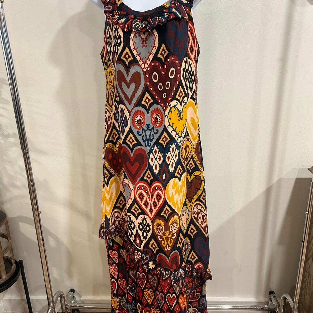 FARM Rio Vibrant Heart Maxi Dress